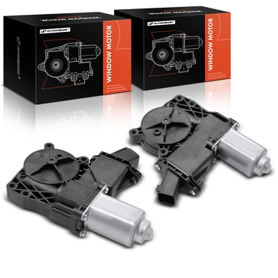2 Pcs Front Power Window Motor