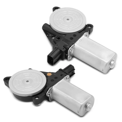 2 Pcs Front Power Window Motor