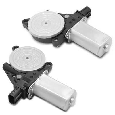 2 Pcs Rear Power Window Motor