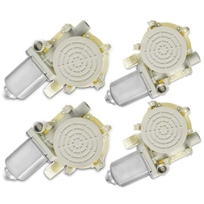 4 Pcs Front & Rear Power Window Motor