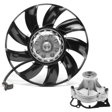 Water Pump with Gasket & Fan Clutch