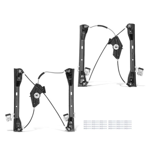 2 Pcs Front Window Regulator for Mercedes-Benz C230 C250 C300 E250