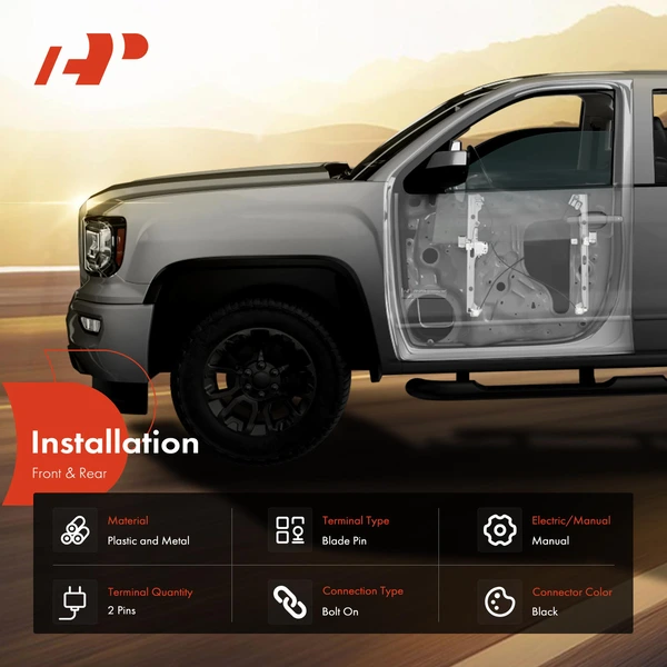 4 Pcs Front & Rear Power Window Regulator without Motor for BMW F10 F11 5-Series 528i 530i 535i M5