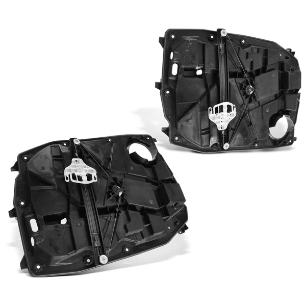 2 Pcs Front Power Window Regulator with Panel for Jeep KK Liberty 08-12 V6 3.7L