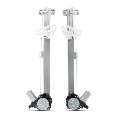 2 Pcs Rear Power Window Regulator with Motor