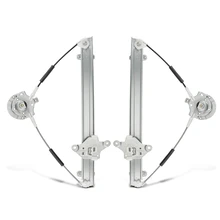 2 Pcs Front Manual Window Regulator