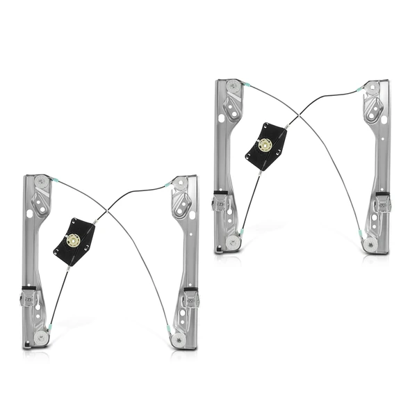 2007-2015 Lincoln MKX 2-Pc Power Window Regulator Front Driver & Passenger Electric A-Premium APWR3163