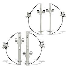2011 Ram Dakota 4pc Manual Window Regulator Front & Rear Manual A-Premium APWR2959