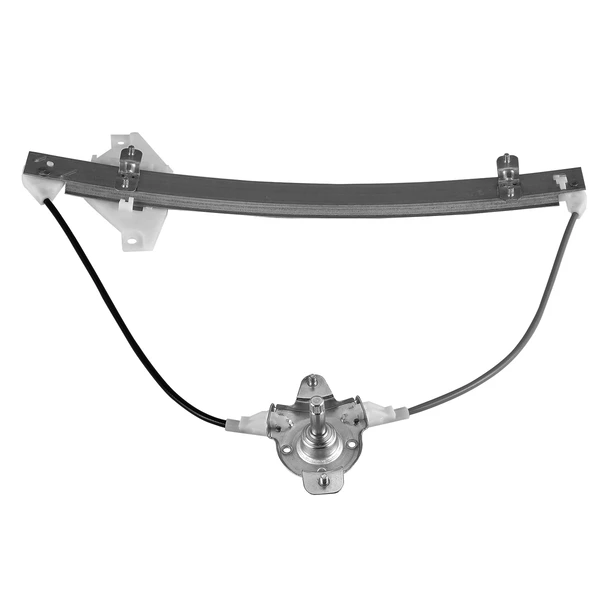 2 Pcs Front Manual Window Regulator for Hyundai Accent 2000-2005 Hatchback