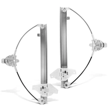 2000-2005 Hyundai Accent 2pc Manual Window Regulator Front Driver & Passenger Manual A-Premium APWR2948
