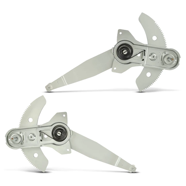 2 Pcs Front Manual Window Regulator for Ford Ranger 1989-1992 Bronco II 1989-1990