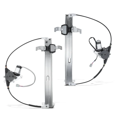 2 Pcs Rear Power Window Regulator with Motor