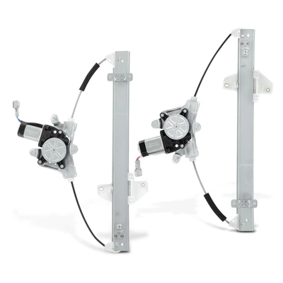 2 Pcs Rear Power Window Regulator with Motor