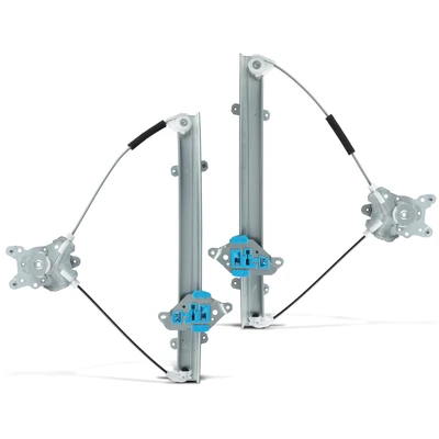 2 Pcs Front Power Window Regulator without Motor