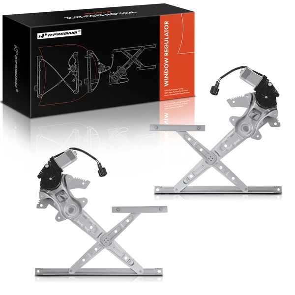 2 Pcs Rear Power Window Regulator with Motor for Nissan Rogue 2014-2020