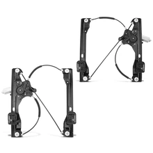 2016-2019 Chevrolet Cruze 2pc Window Regulator and Motor Kit Front Driver & Passenger Electric with Motor A-Premium APWR2731