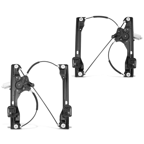 2 Pcs Front Power Window Regulator with Motor for Chevrolet Cruze 2016-2019