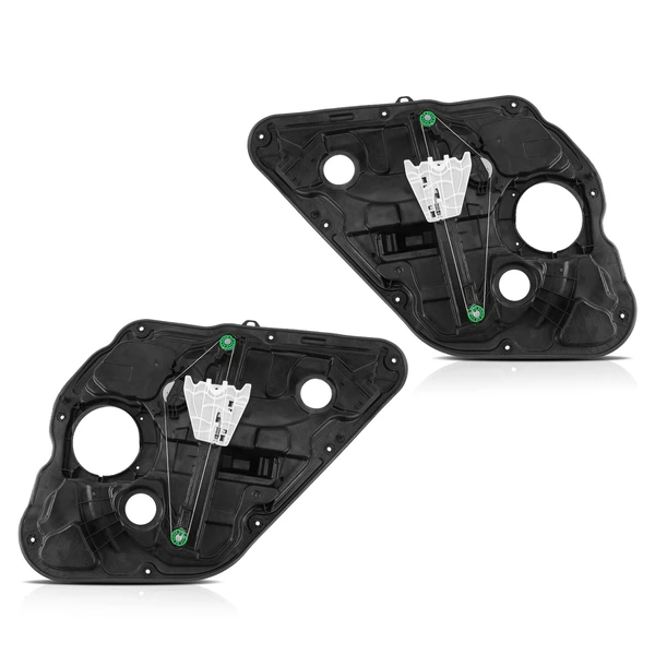 2 Pcs Rear Power Window Regulator without Motor for Hyundai Sonata 2011-2014