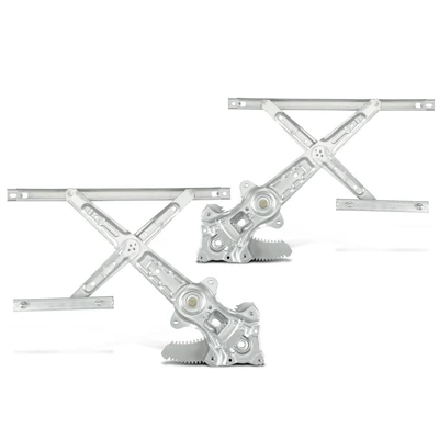 2 Pcs Rear Power Window Regulator without Motor