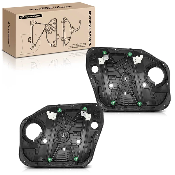 2016-2022 Hyundai Tucson 2-Pc Power Window Regulator Front Driver & Passenger Electric A-Premium APWR3171