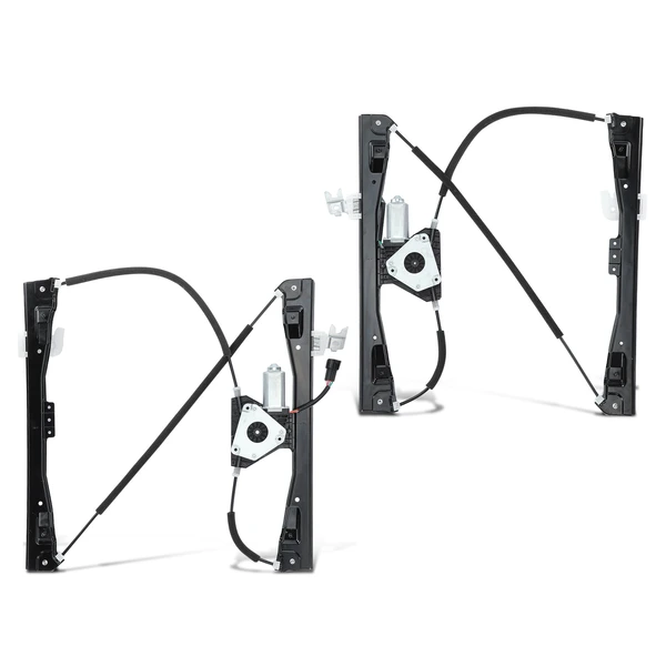 2017 Nissan Titan 2-Pc Window Regulator and Motor Kit Front Driver & Passenger Electric with Motor A-Premium APWR2735