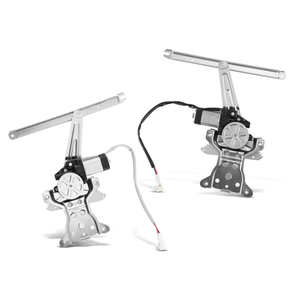 2 Pcs Rear Power Window Regulator with Motor for Toyota RAV 1996-2000