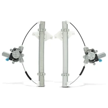 2000-2005 Hyundai Accent 2pc Window Regulator and Motor Kit Front Driver & Passenger Electric with Motor A-Premium APWR2971