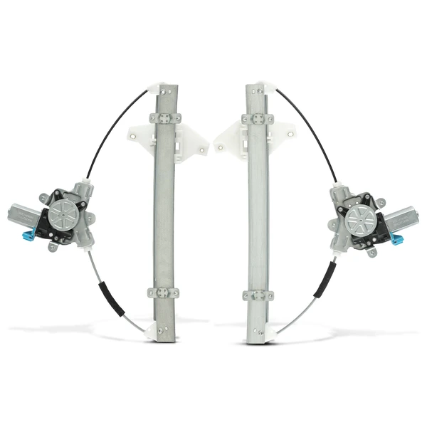 2 Pcs Front Power Window Regulator with Motor for Hyundai Accent 2000-2005 Sedan