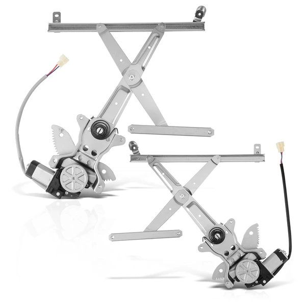 1987-1991 Toyota Camry 2-Pc Window Regulator and Motor Kit Front Driver & Passenger Electric with Motor A-Premium APWR3118