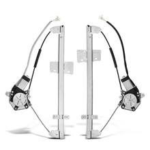 2 Pcs Rear Power Window Regulator with Motor