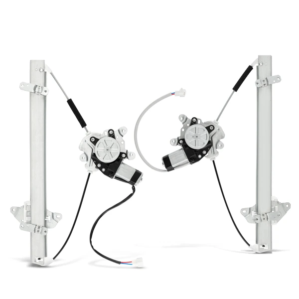 2002-2003 Mitsubishi Lancer 2-Pc Window Regulator and Motor Kit Front Driver & Passenger Electric with Motor A-Premium APWR2985
