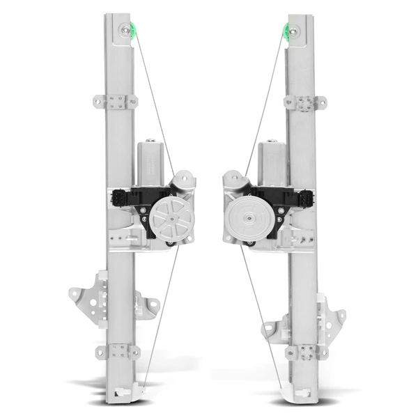 2 Pcs Front Power Window Regulator with Motor for Nissan Rogue 2014-2020