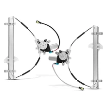 1997-1998 Hyundai Sonata 2pc Window Regulator and Motor Kit Front Driver & Passenger Electric with Motor A-Premium APWR2988