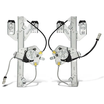 2 Pcs Rear Power Window Regulator with Motor