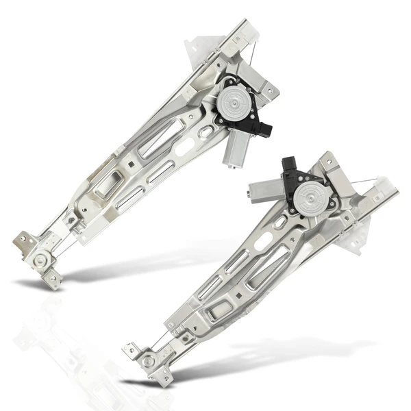 2 Pcs Front Power Window Regulator with Motor for Acura MDX 2007-2013