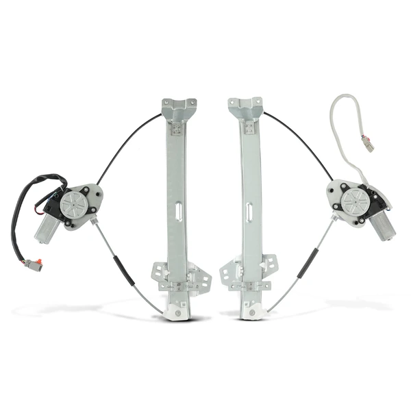 2 Pcs Front Power Window Regulator with Motor for Acura CL 2003 Coupe