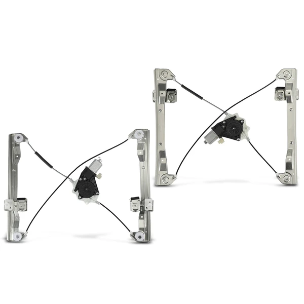 2006-2009 Mercury Milan 2-Pc Window Regulator and Motor Kit Front Driver & Passenger Electric with Motor A-Premium APWR3093