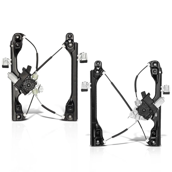 2 Pcs Front Power Window Regulator with Motor for Cadillac ATS 2013-2018