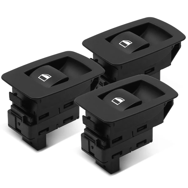 3 Pcs Window Switch for 2007-2008 BMW 328xi
