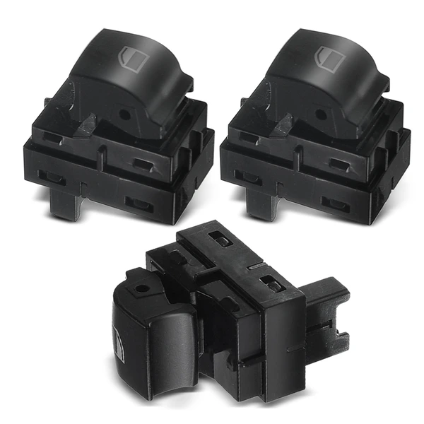 3 Pcs Front & Rear Window Switch for BMW F01 F02 F10 F11 F06 5 6 7 Series M5