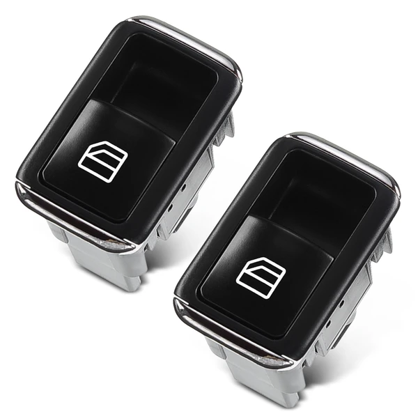 2 Pcs Rear Window Switch for Mercedes-Benz W204 C250 W212 E250 2014-2015 X164 GL