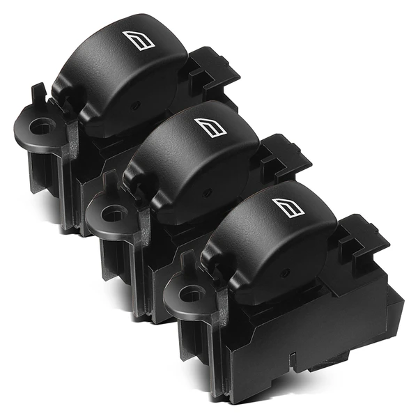 3 Pcs Front & Rear Window Switch for Land Rover Discovery LR2 LR4 Range Rover Sport