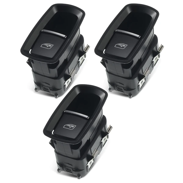 3 Pcs Window Switch for 2012-2014 2016 Porsche 911