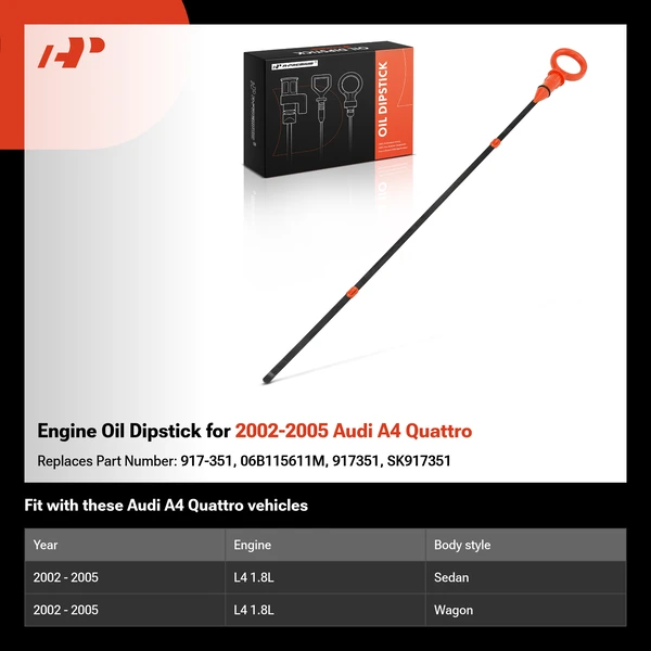 Engine Oil Dipstick for 2002-2005 Audi A4 Quattro