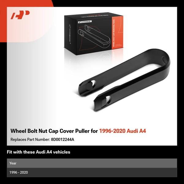 Wheel Bolt Nut Cap Cover Puller for 1996-2020 Audi A4