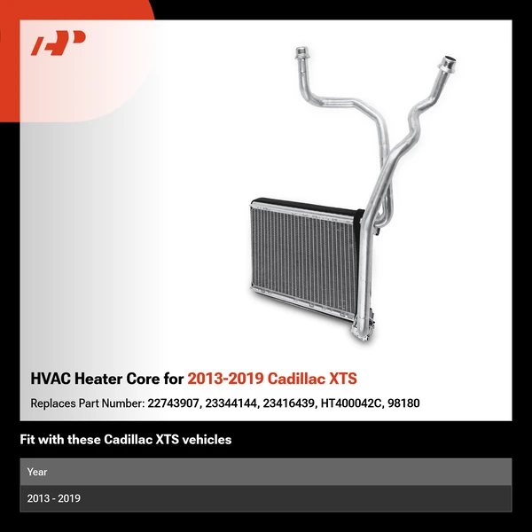 HVAC Heater Core for 2013-2019 Cadillac XTS