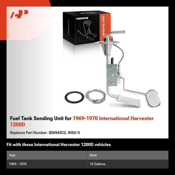 Fuel Tank Sending Unit for 1969-1970 International Harvester 1200D