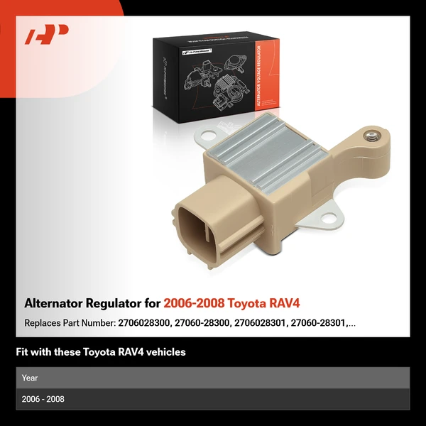 Alternator Regulator for 2006-2008 Toyota RAV4