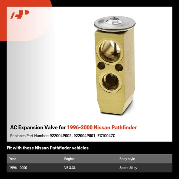 AC Expansion Valve for 1996-2000 Nissan Pathfinder