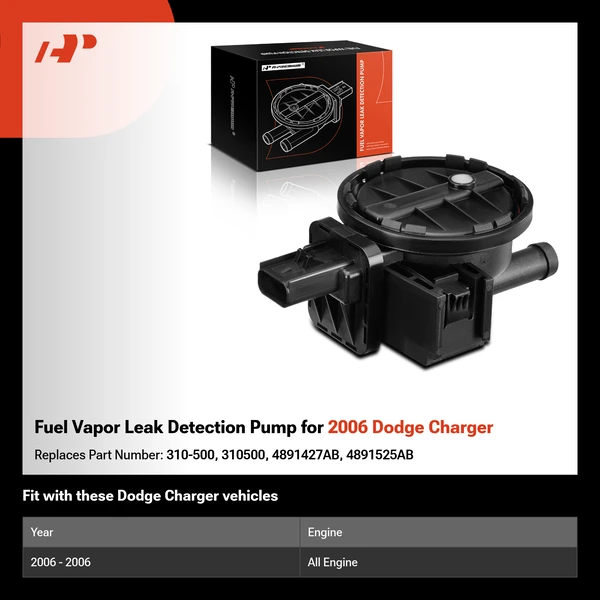 Fuel Vapor Leak Detection Pump for 2006 Dodge Charger